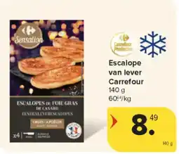 Carrefour Market Escalope van lever Carrefour aanbieding