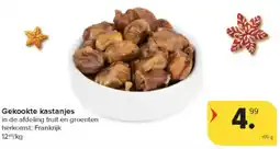 Carrefour Market Gekookte kastanjes aanbieding