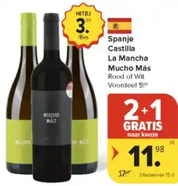 Carrefour Market Spanje Castilla La Mancha Mucho Más aanbieding
