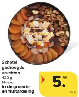 Carrefour Market Schotel gedroogde vruchten aanbieding
