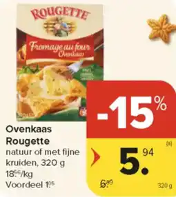 Carrefour Market Ovenkaas Rougette aanbieding