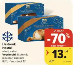 Carrefour Market IJsstronk Nestlé aanbieding
