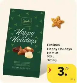 Carrefour Market Pralines Happy Holidays Hamlet aanbieding