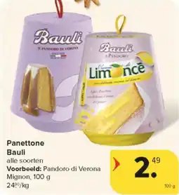 Carrefour Market Panettone Bauli aanbieding