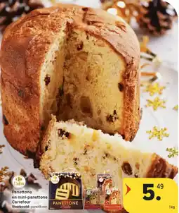Carrefour Market Panettone en mini-panettone Carrefour aanbieding
