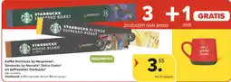 Carrefour Market Koffie Starbucks by Nespresso Starbucks by Nescafé Dolce Gusto en koffiebonen Starbucks aanbieding