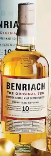 Carrefour Market Whisky The Original Ten Benriach aanbieding