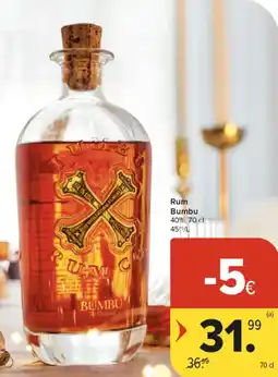 Carrefour Market Rum Bumbu 40% aanbieding