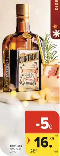 Carrefour Market Cointreau 40% aanbieding