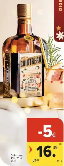 Carrefour Market Cointreau 40% aanbieding