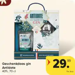 Carrefour Market Geschenkdoos gin Antidote 40% aanbieding