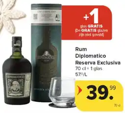 Carrefour Market Rum Diplomatico Reserva Exclusiva aanbieding