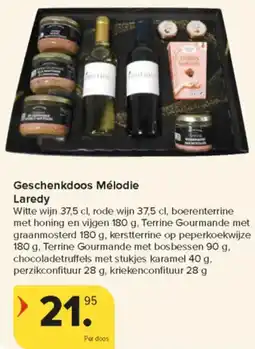 Carrefour Market Geschenkdoos Mélodie Laredy aanbieding