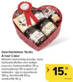 Carrefour Market Geschenkdoos Terdis À tout Cœur aanbieding