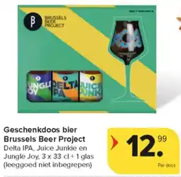 Carrefour Market Geschenkdoos bier Brussels Beer Project aanbieding
