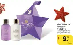 Carrefour Market Geschenkdoos Lavender Body Duo aanbieding