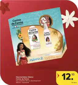 Carrefour Market Geschenkdoos Vaiana Corine de Farme aanbieding