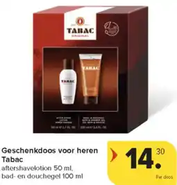 Carrefour Market Geschenkdoos voor heren Tabac aanbieding