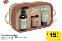Carrefour Market Badset Home & Body aanbieding