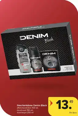 Carrefour Market Geschenkdoos Denim Black aanbieding