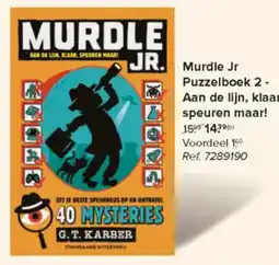 Carrefour Market Murdle Jr Puzzelboek 2 Aan de lijn, klaar, speuren maar! aanbieding