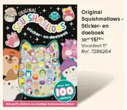 Carrefour Market Original Squishmallows Sticker en Doeboek aanbieding
