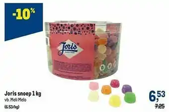 Joris snoep meli melo