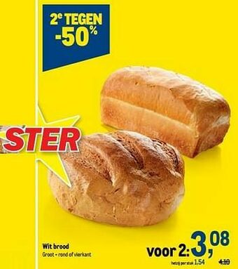 Makro Wit brood aanbieding