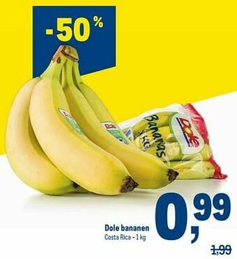 Makro Dole bananen aanbieding