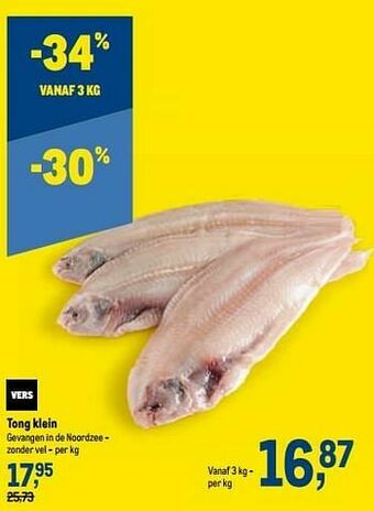 Makro Tong klein aanbieding