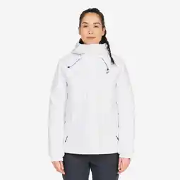 Decathlon Warme waterdichte zeiljas voor dames 100 wit aanbieding