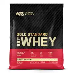 Decathlon Wei-eiwit - 100% Wei Gold Standard (4,54kg) - Vanille aanbieding