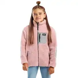Decathlon Kinderen Lifestyle Meisjes sherpa jas Fairy-G Roze aanbieding