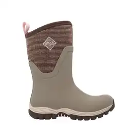 Decathlon Muck Boot Arctic Sport II Mid - Dames - Taupe/Chocolate - Winterlaarzen aanbieding