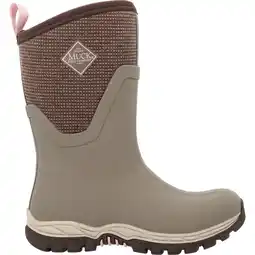 Decathlon Muck Boot Arctic Sport II Mid - Dames - Taupe/Chocolate - Winterlaarzen aanbieding