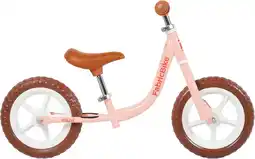 Decathlon FABRICBIKE Mini - Pedaalvrije kinderfiets 12, 2-5 jaar. Pink aanbieding