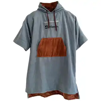 Decathlon Ponchohanddoek 300 gsm - Blauw en Bruin aanbieding