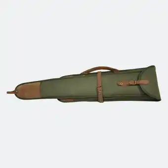 Decathlon 76x18 CM JACHTVOORKEUR MET AFGESCHUTTE RIFLE - SYNTHETISCH BONT EN BRANDJES aanbieding