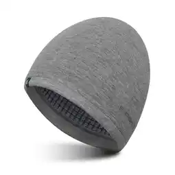 Decathlon Heren en Dames Fitness Thermo-hardloopmuts Gamma Melange Gray Grijs aanbieding