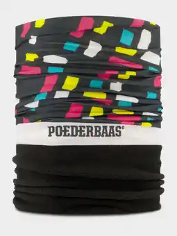 Decathlon Poederbaas Nekwarmer Zwart Confetti aanbieding