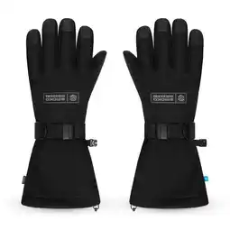 Decathlon Heren en Dames Wintersport Waterdichte thermische handschoenen voor skiën en sn aanbieding