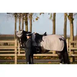 Decathlon Fleece paardendekens HFI Velvet aanbieding