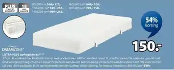 Dreamzone Lutra PS35 Springmatras