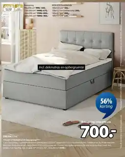 Jysk Tylda Storage GC50 Boxspring aanbieding
