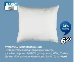 Jysk Kvitekoll Synthetisch Kussen aanbieding