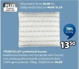 Jysk Tronfjellet Synthetisch Kussen aanbieding