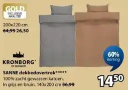 Jysk Sanne Dekbedovertrek aanbieding