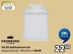 Jysk Hilde Dekbedovertrek aanbieding