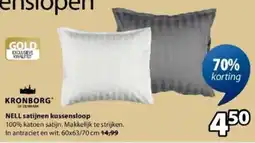 Jysk Nell Satijnen Kussensloop aanbieding