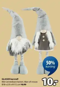 Jysk Glaser Kerstelf aanbieding